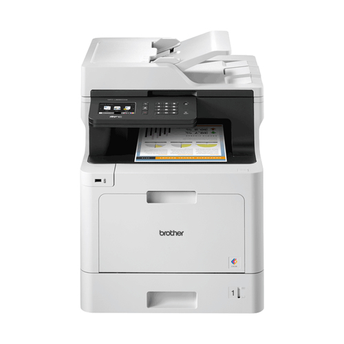 Brother Professional MFC-L8690CDW Wireless Laser Multifunction Printer - Colour - Copier/Fax/Printer/Scanner - 31 ppm Mono