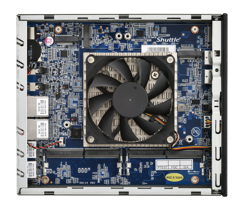 Shuttle XPC DN11H7 Barebone-System - 2U Desktop - Socket BGA-1528 - 1 x Prozessor-Support - Intel Core Ultra 7 155H 1,40 G
