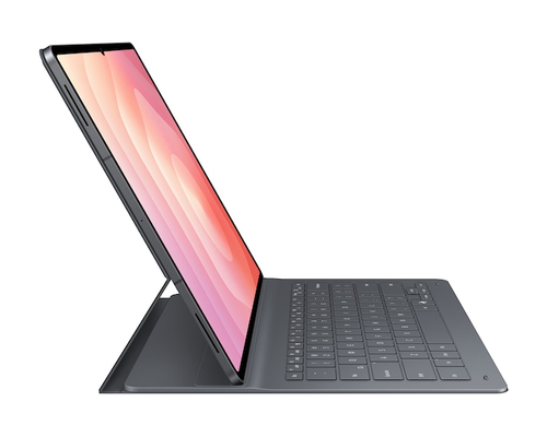 Samsung Book Cover Keyboard/Cover Case (Book Fold) Samsung Galaxy Tab S11 Ultra Tablet - Black - 326.9 mm Height x 210.6 m