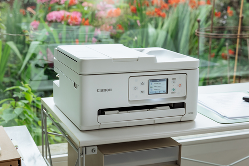 Imprimante Jet d'Encre Multifonction Canon PIXMA TS7750I Sans fil - Couleur - Blanc - Cloud/Photocopieuse/Imprimante/Scann