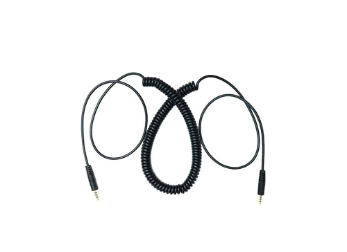 iiyama 2,50 m AUX Audiokabel - 1 / Stück - Cable for Audiogerät, Lautsprecher - Schwarz