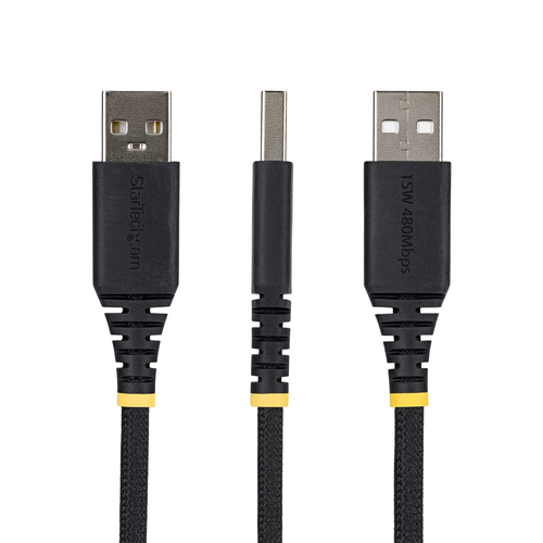 StarTech.com 1 m USB-C/USB-A Data Transfer Cable - 1 - Cable for Workstation, Wall Charger, Power Bank - First End: 1 x US