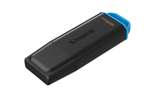 Kingston DataTraveler Exodia 128 GB USB 2.0 Unidade Flash - Preto, Azul