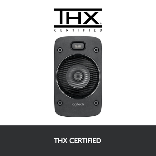 Logitech Z906 5.1 Speaker System - 500 W RMS - DTS, Dolby Digital