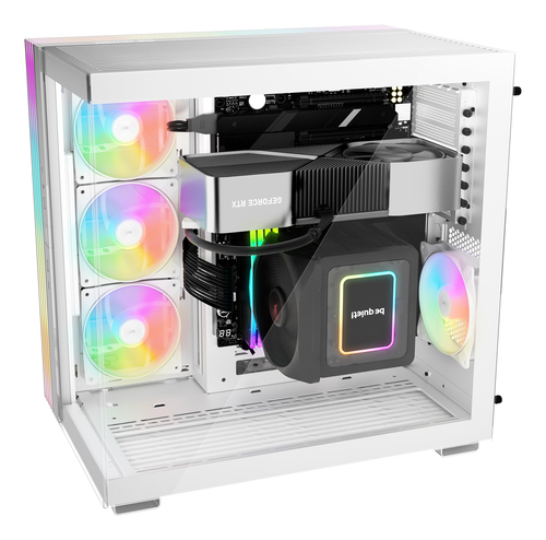 be quiet! Light Base 600 LX Light Base 600 LX White Computergehäuse - ATX, Micro ATX, Mini ATX, Mini ITX Motherboard Suppo