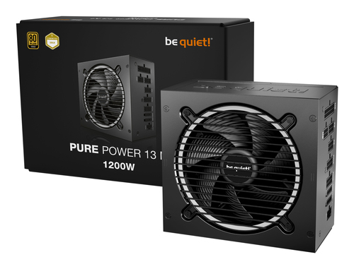 be quiet! Pure Power 13 1200W ATX12V v3.1, EPS12V v2.92 Modular Stromversorgung - 1,20 kW - Intern - 120 V AC, 230 V AC Ei
