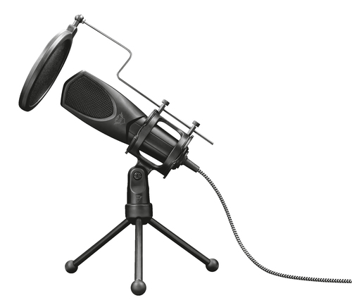MikrofonTrust Mantis GXT 232 - Kabelgebunden - Kondensator - Omnidirektional - 1,50 m - USB - Desktop - 50 Hz bis 16 kHz
