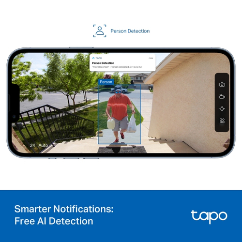Tapo D205 Klingel mit Videoanlage - Kabellos - Wireless LAN