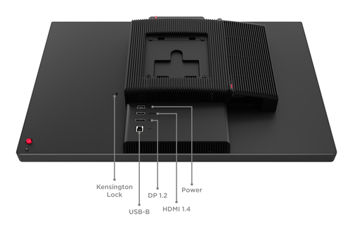 Lenovo ThinkCentre TIO24 Gen6 Monitor. Display diagonal: 60.5 cm (23.8"), Display resolution: 1920 x 1080 pixels, HD type: