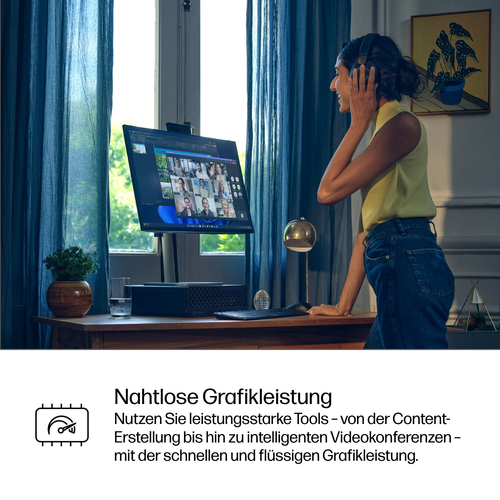 Desktop Computer HP ProDesk 4 G1i - Intel Core Ultra 5 Serie 2 225 - 32 GB - 512 GB PCI Express NVMe SSD - Kleiner Formfak