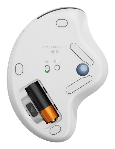 Logitech ERGO M575S Trackball - Bluetooth/Radio-Frequenz - USB Typ-A - Optisch - 5 Taste(n) - 3 Programmable Button(s) - W