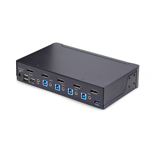 StarTech.com D86A2-4-PORT-8K-KVM. Tastatur Porttyp: USB, Maus-Porttyp: USB, Video Porttyp: DisplayPort. HD type: 8K Ultra 