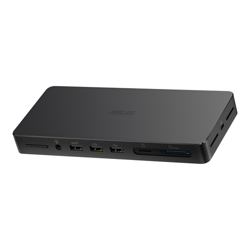 Asus DC500 12 Port(s) Thunderbolt 4 Docking Station for Memory Card Reader, Monitor, Notebook - Charging Capability - Memo