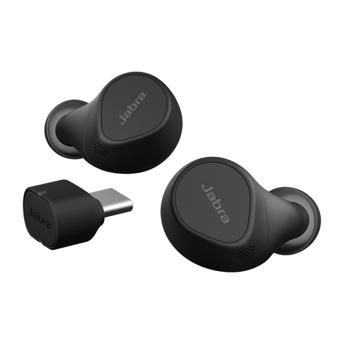 Casque (Oreillette) Jabra Evolve2 - True Wireless - Design Intra-auriculaire - Stéréo - Couleur Noir - Binaural - Intra-au