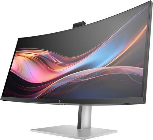 HP Series 7 Pro 34 inch WQHD Conferencing Monitor - 734pm. Display diagonal: 86.4 cm (34"), Display resolution: 3440 x 144