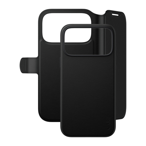 CARE Tango Tasche (Brieftasche) Apple iPhone 17 Pro Max Smartphone - Schwarz
