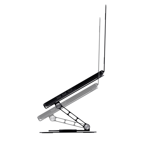 Trust Höhenverstellbar Notebook-Ständer - Bildschirmgröße: Bis zu 40,6 cm (16 Zoll) - 10 kg TragfähigkeitDisplay Type Supp