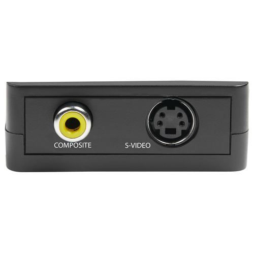 StarTech.com 1080p VGA to RCA and S-Video Converter - USB Powered - High Resolution VGA Input with Dynamic Scaling (VGA2VI