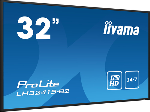LCD Ecrans à affichages dynamiques iiyama ProLite LH3241S-B2 812,80 mm - 24 Heures/7 Jours Operation - Tecnologie IPA (In-