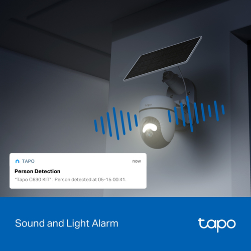 TP-Link Tapo C630 KIT. Type: IP security camera, Placement supported: Outdoor, Connectivity technology: Wireless. Mounting