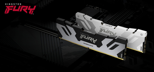 Kingston FURY Renegade Módulo RAM - 24 GB - DDR5-8800/PC-70400 DDR5 SDRAM - 8800 MHz Ramo único Memória - CL42 - 1,40 V - 