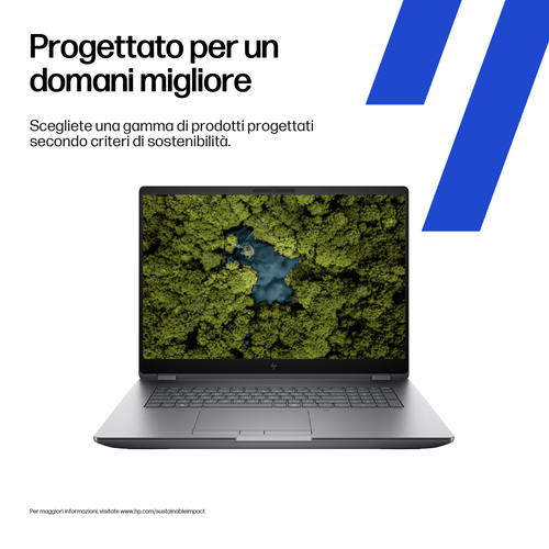 Workstation portatile - HP ZBook Fury G1i 45,7 cm (18") - WQXGA - 165 Hz - Intel Core Ultra 7 Seconda generazione 255HX - 