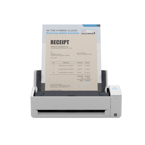 Ricoh iX1300 ADF-/Manueller Einzugsscanner - 600 dpi Optische Auflösung - USB