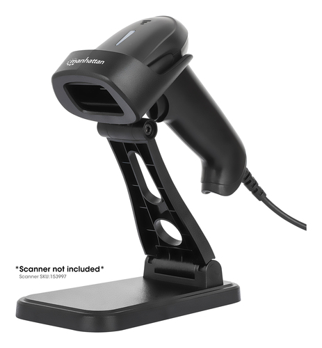 Manhattan Adjustable Barcode Scanner Stand, Height and Angle Adjustable, suitable for barcode scanner products 153997, 154