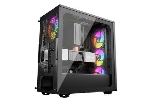 be quiet! Pure Base 501 Pure Base 501 LX Black Computergehäuse - ATX, Micro ATX, Mini ATX Motherboard Supported - Midi-Tow