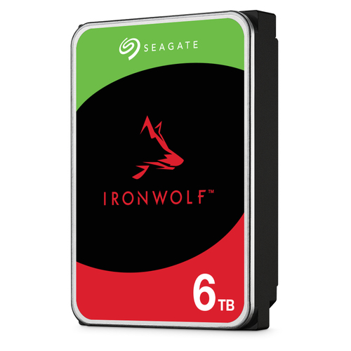 Seagate IronWolf ST6000VN006 6 TB Hard Drive - 3.5" Internal - SATA (SATA/600) - Server, Desktop PC, Workstation Device Su