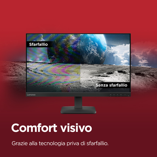 Lenovo L24-4e Monitor SCATOLA APERTA E DANNEGGIATA Dimensioni diagonale schermo: 60,5 cm (23.8"), Risoluzione del display: