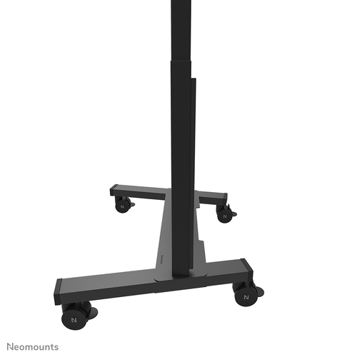 Neomounts MOVE Lift XL FL55-975BL1 Display Cart - 160 kg Load Capacity - 4 Casters - Steel - 125.30 cm (49.33") Width x 81