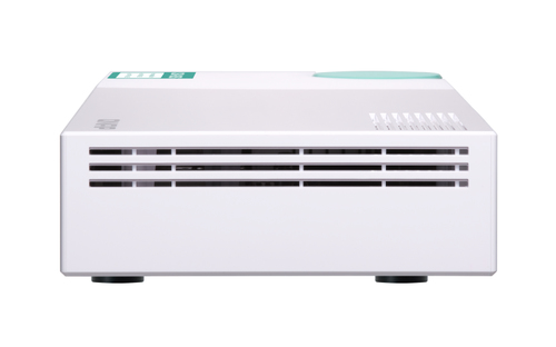QNAP QSW-308S. Tipo de switch: Não-gerido. Tipos de portas ethernet Basic switching RJ-45: Gigabit Ethernet (10/100/1000),