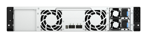 QNAP 12 x Total de compartimentos Sistema de armazenamento DAS - 2U Montável sobre rack - 0 x HDD Installed - Adequado par