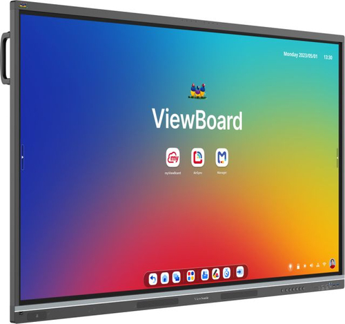 ViewSonic ViewBoard IFP6551-3C 1638,30 mm 4K UHD LCD Collaboration Display - 8 GB - Ultra Fine Touch (UFT) - Touchscreen -