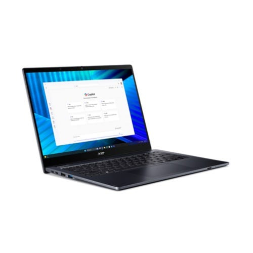 Acer TravelMate P4 Spin 14 TMP414RN-55-TCO Copilot+ PC 2 in 1 Notebook - WUXGA - Intel 225U - Blau - Intel Chip - Windows 