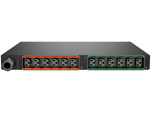 Vertiv Geist horizontal geschaltete Rack-PDU - 1HE | 32 A | (12) Kombisteckdosen C13/C19 | 1P+N+E | 200 V/240 V | 7,3 kW |
