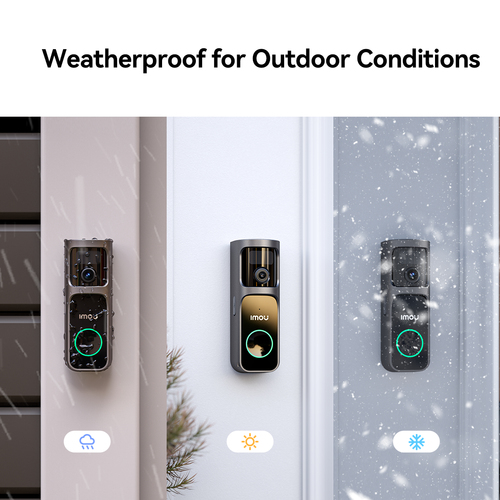 KIT CAMPANELLO 3S WI-FI A BATTE 2+K(4MP) CON WIRELESS CHIME