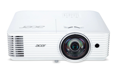 Acer S1387n 3D Objektiv mit kurzer Brennweite (Short Throw) Deckenmontage DLP-Projektor - 16:10 - Weiß - 1280 x 800 Piel -