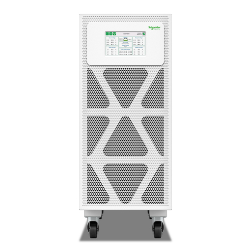 APC Easy UPS 3S Pro 10 kVA 400 V 3:3 UPS for external batteries. Output power capacity: 10 kVA, Output power: 10000 W, Inp