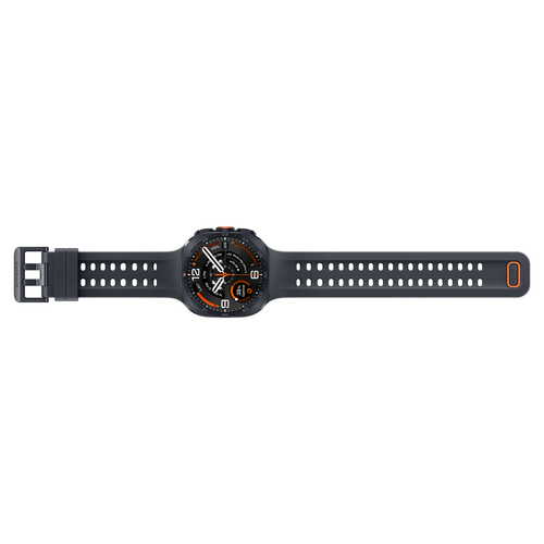 Samsung Galaxy Watch Ultra2 SM-L715F Smart Watch - 47.40 mm Case Height - 47.10 mm Case Width - Titanium Grey Body Color -