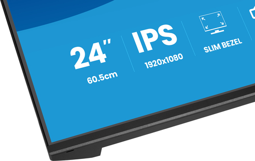 Moniteur LED iiyama ProLite X2493HSU-B1 24" Classe Full HD - 16:9 - Noir mat - 60,5 cm (23,8") Viewable - Technologie IPS 