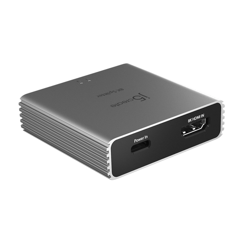 j5create ​​8K-HDMI™ 2.1 2-Weg-Splitter. Video Porttyp: HDMI, Teilnehmerausgang: 2x HDMI. Maximale Auflösung: 7680 x 4320 P