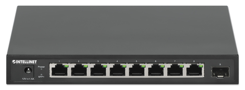 Intellinet 8 Ports Ethernet Switch - 2.5 Gigabit Ethernet, 10 Gigabit Ethernet - 2.5GBase-T, 10GBase-X - 2 Layer Supported