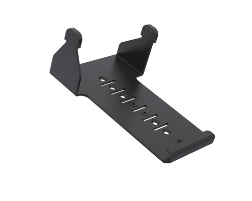 SpacePole MultiGrip Mounting Plate for Payment Terminal, Pole Mount, Credit Card Terminal - Black