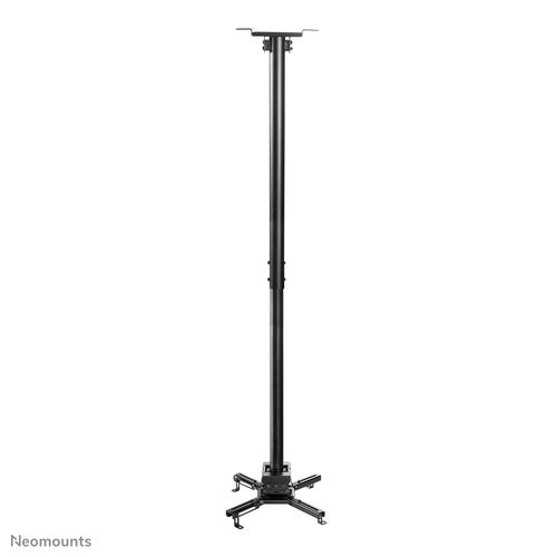 Fixation au plafond Neomounts CL25-550BL1 pour Projecteur - Noir - Réglable en hauteur - 35 kg Max