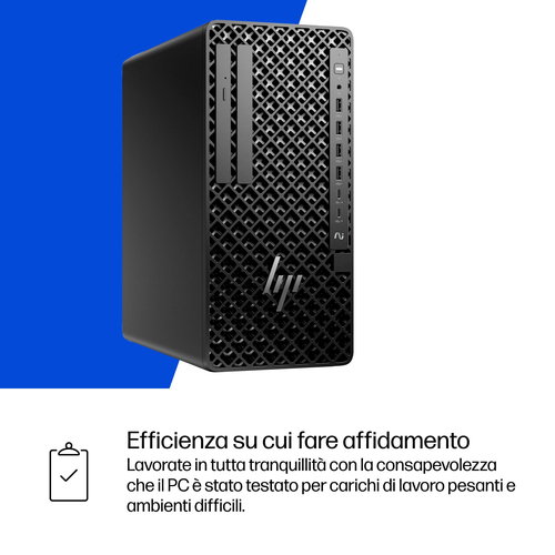 Desktop Computer HP Z1 G1i - Intel Core Ultra 9 285 - 32 GB - 1 TB PCI Express NVMe 4.0 SSD - Tower - Nero - Intel Q870 Ch