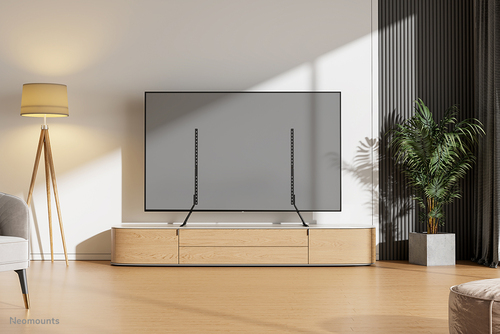 Neomounts Height Adjustable TV Stand - 23" (58.42 cm) to 75" (190.50 cm) Screen Support - 40 kg Load Capacity - 73.50 cm (