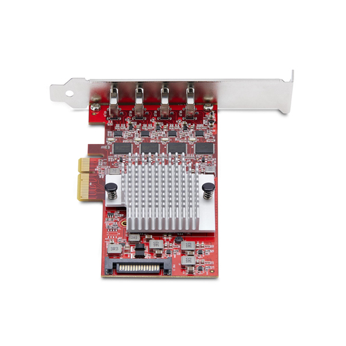 StarTech.com USB Adapter - PCI Express x4 - 1.25 GB/s, 640 MB/s, 60 MB/s, 1.50 MB/s, 140.80 kB/s - Desktop, Server - Inter