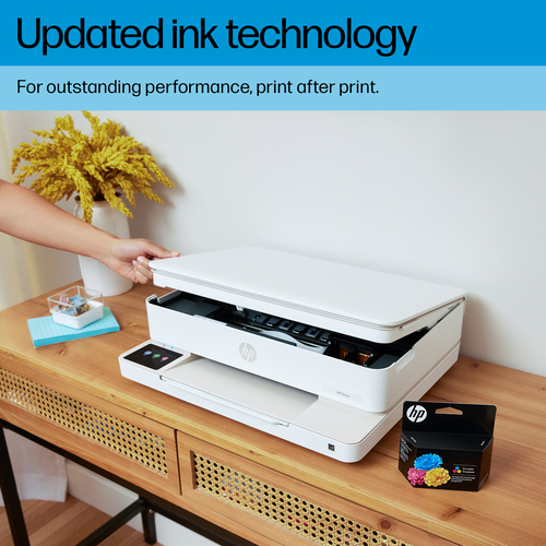HP Envy 6110 All-in-One Color Printer, Photo printing; Copier, Scanner. Print technology: Thermal inkjet, Printing: Colour